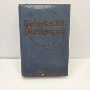 Dictionary Hollow Book Safe Secret Hidden Storage Box Blue Vintage